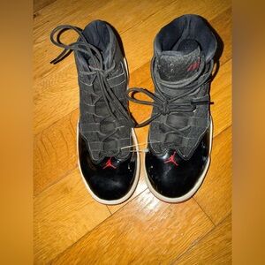 Nike Kids Black and Red Sneakers